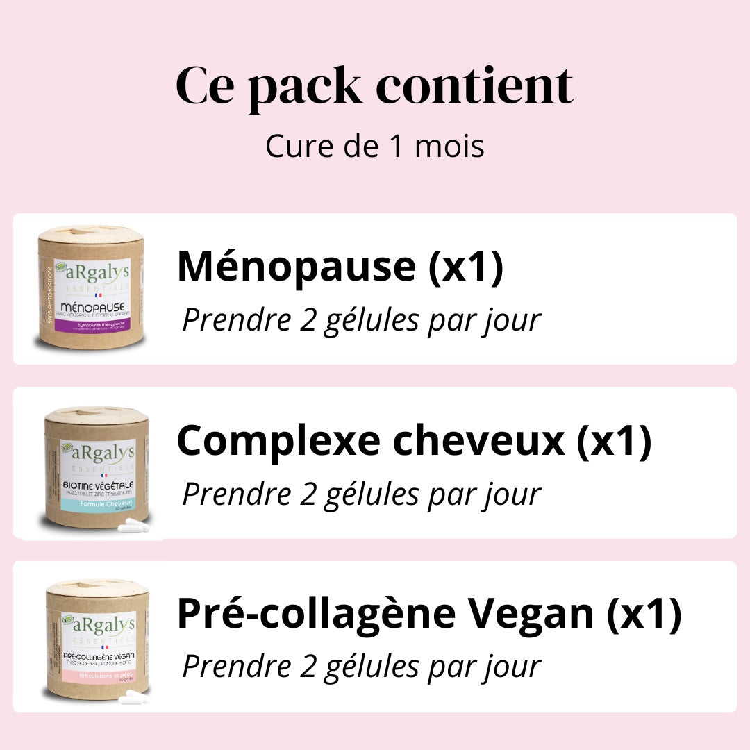 Pack Ménopause beauté
