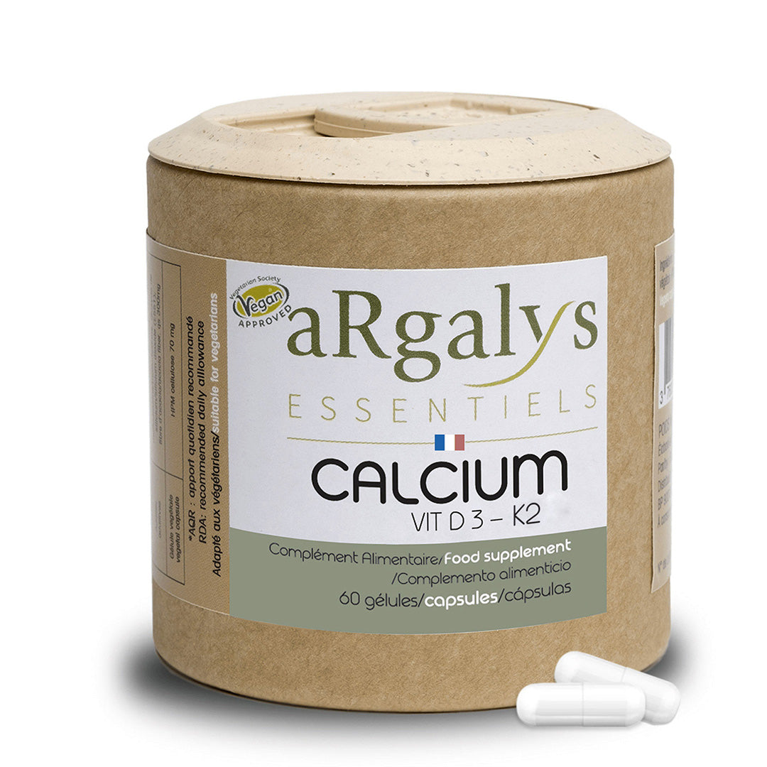 Calcium D3 K2 Argalys Essentiels 