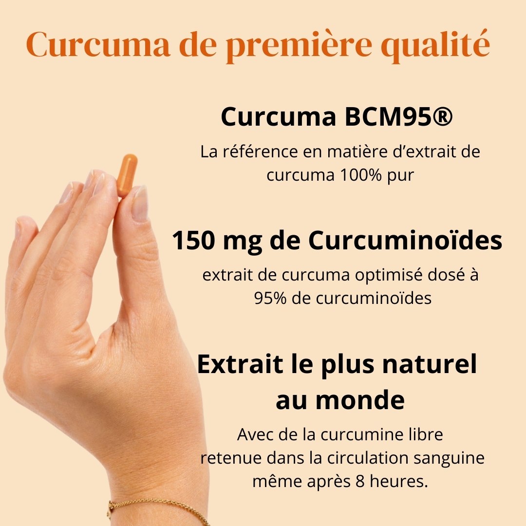 Curcuma BCM95® + Manganèse et Vitamine C