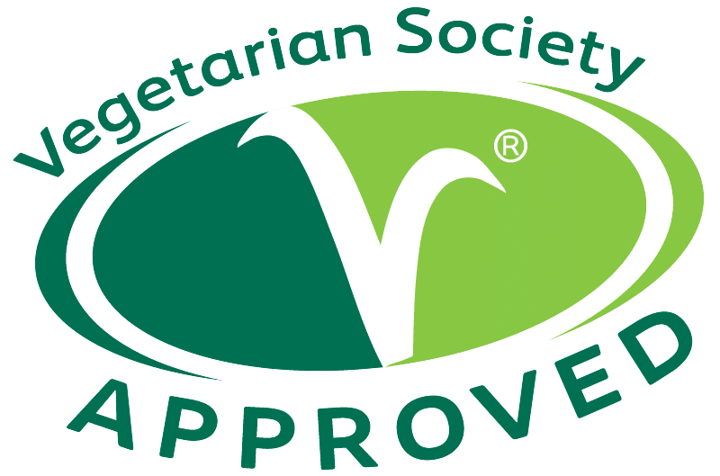 Vegan-Essentials certified Vegan by the Vegetarian Society