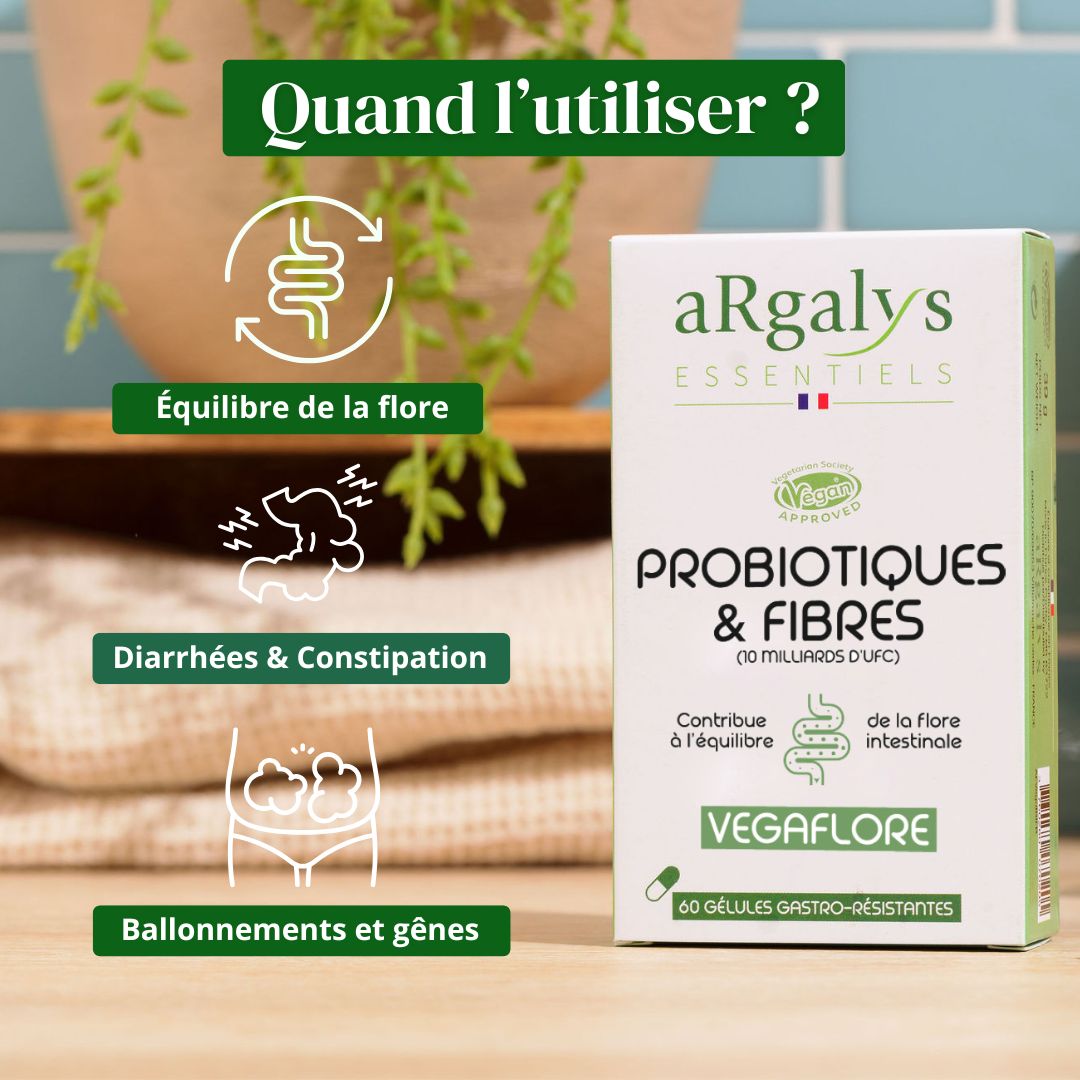 Probiotiques & fibres Prébiotiques